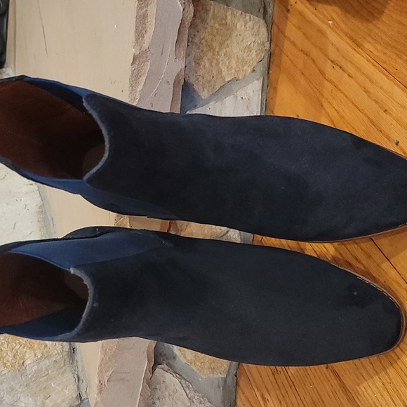 Men's Tall boots Suede Balck - Picture 4 of 8